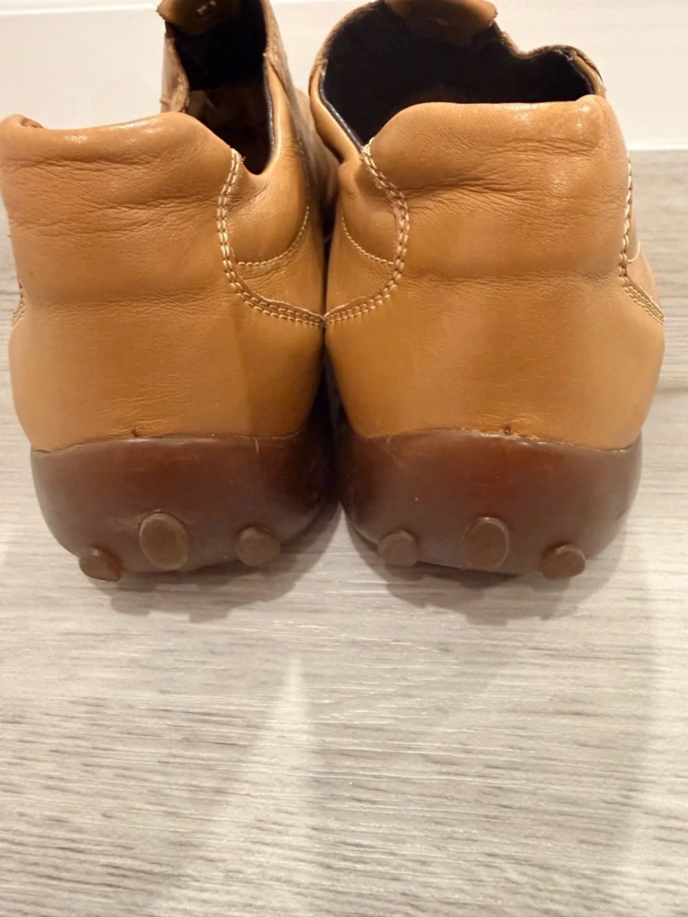 Paul Green Munchen Leather Slip On Women's Driving Loafer Size 7 - Picture 12 of 12
